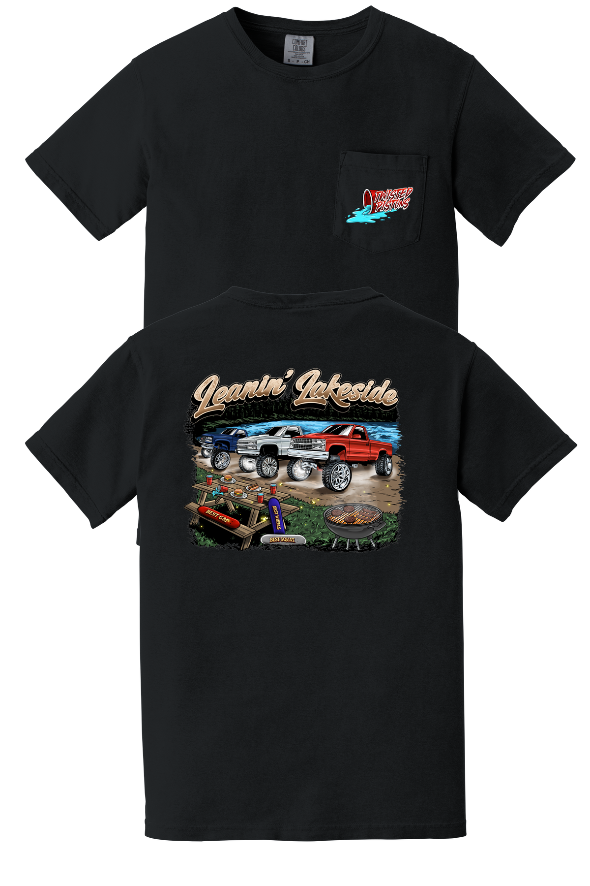 Leanin’ Lakeside tee