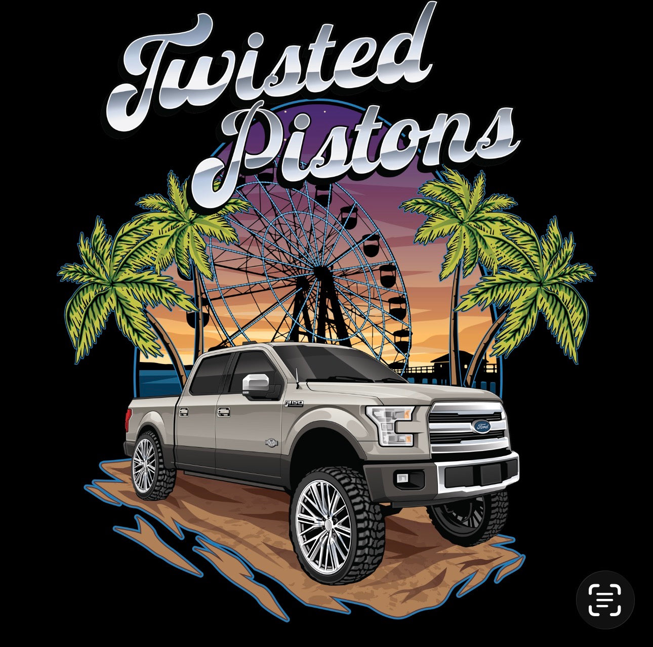 Beach Vibes F-150 tee