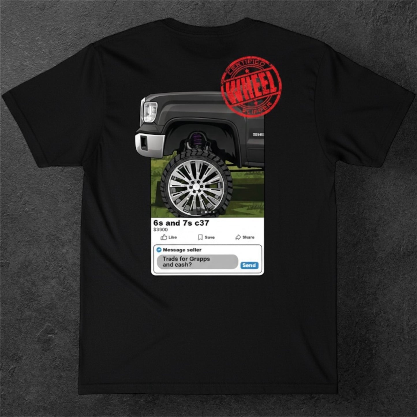 Certified Wheel Flipper tee