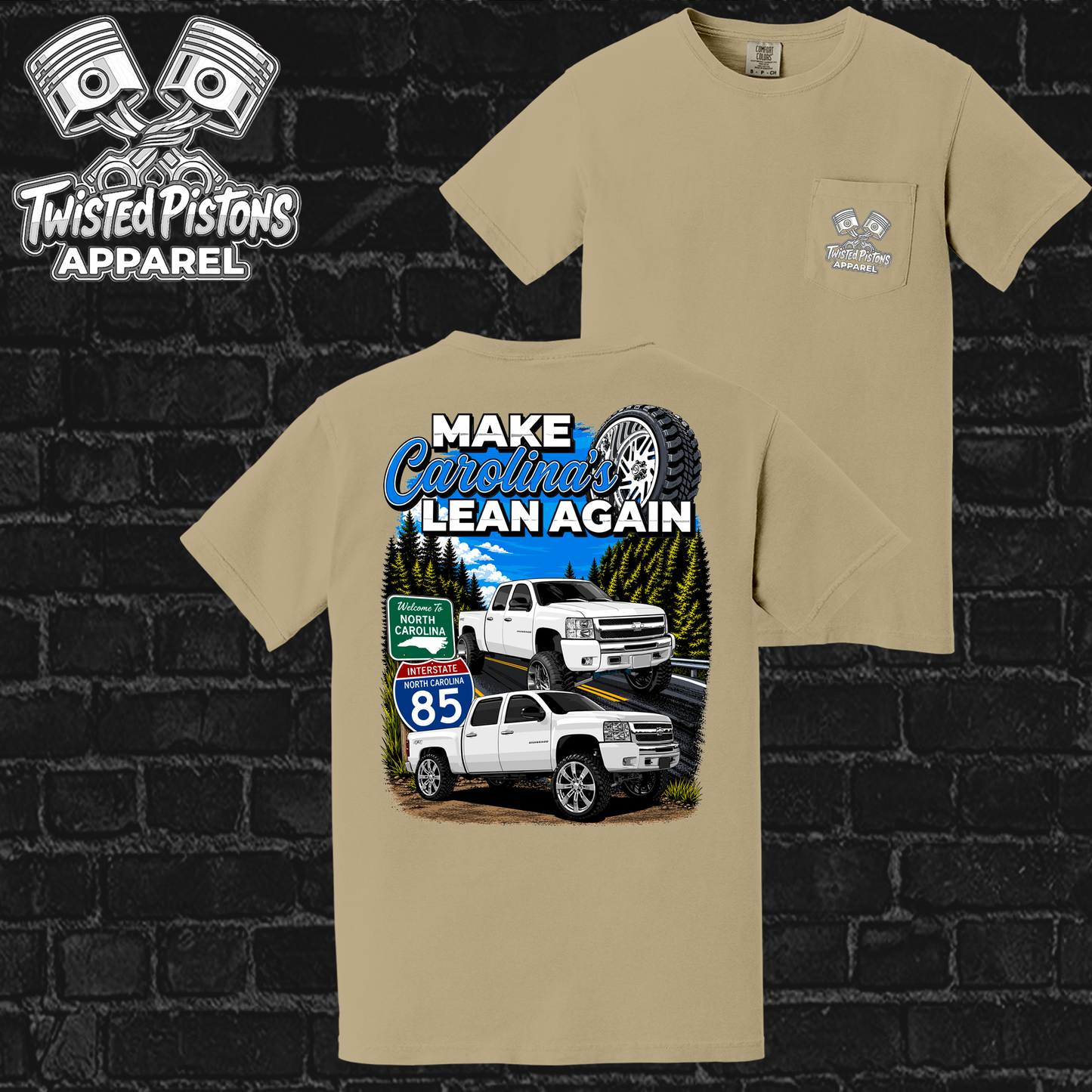 Carolina Lean Pocket tee