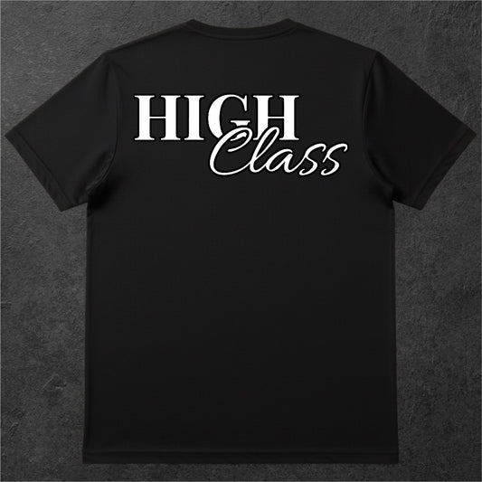 High Class Text Pocket tee