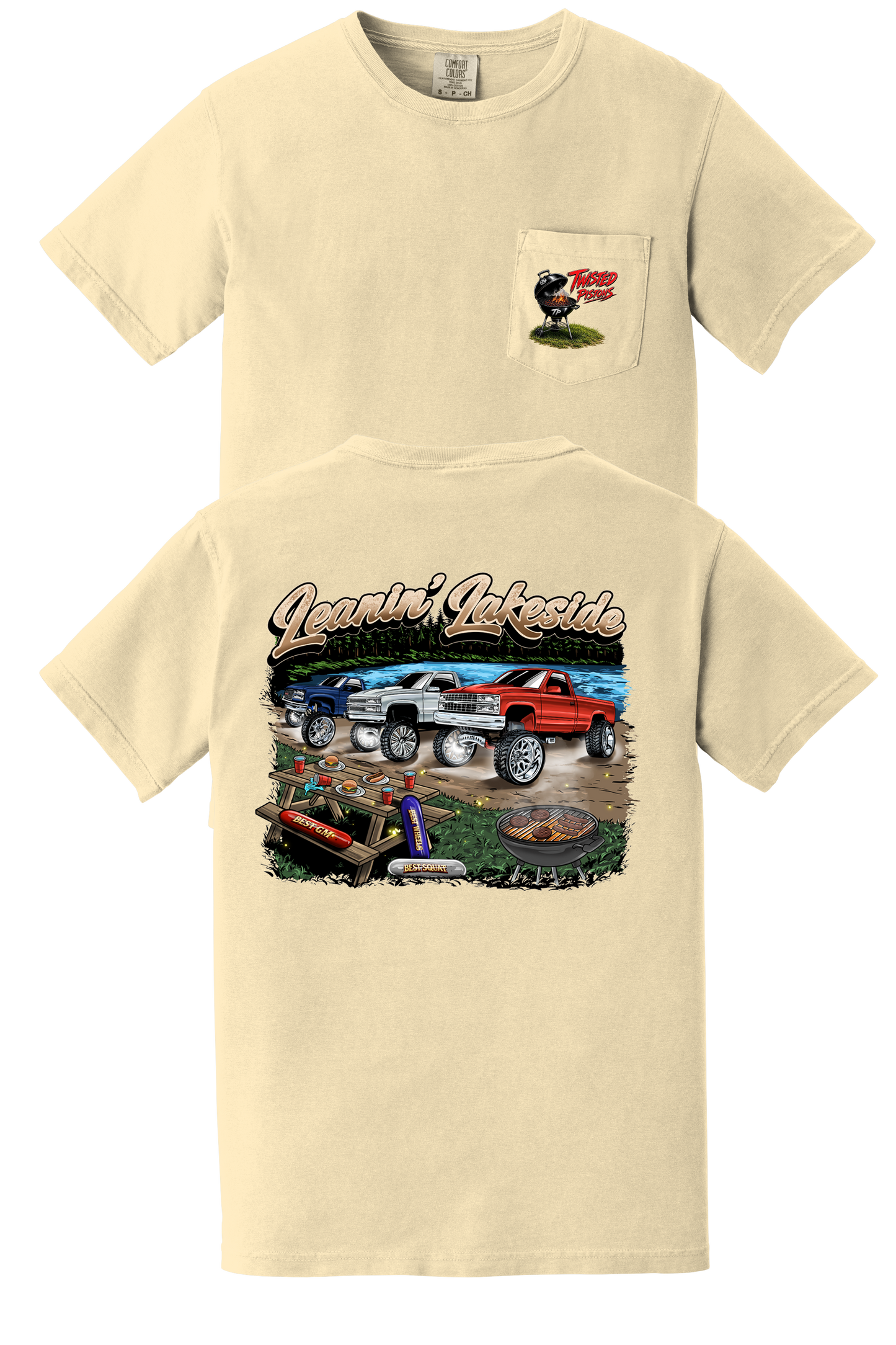 Leanin’ Lakeside tee