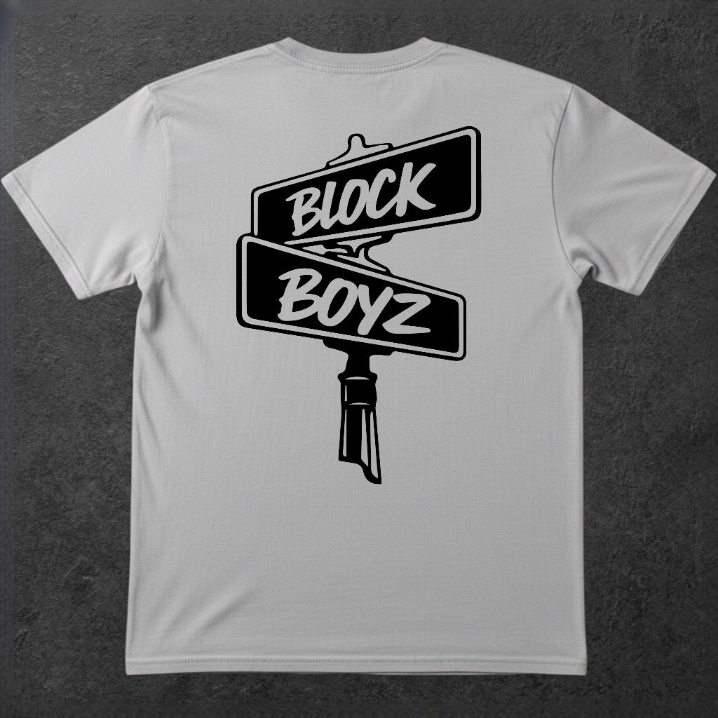 BB Street Sign Design Pocket tee