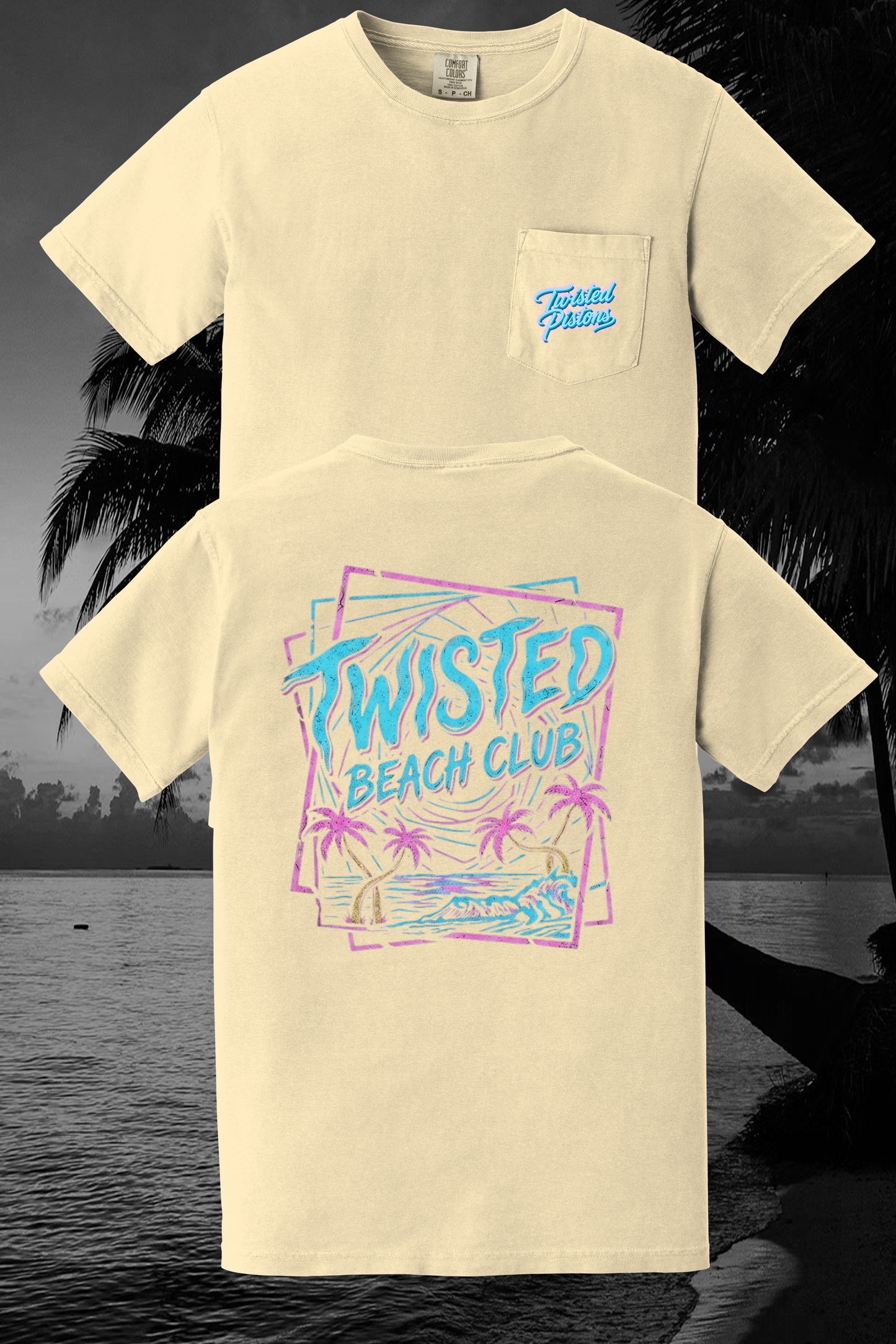 Twisted Beach Club tee