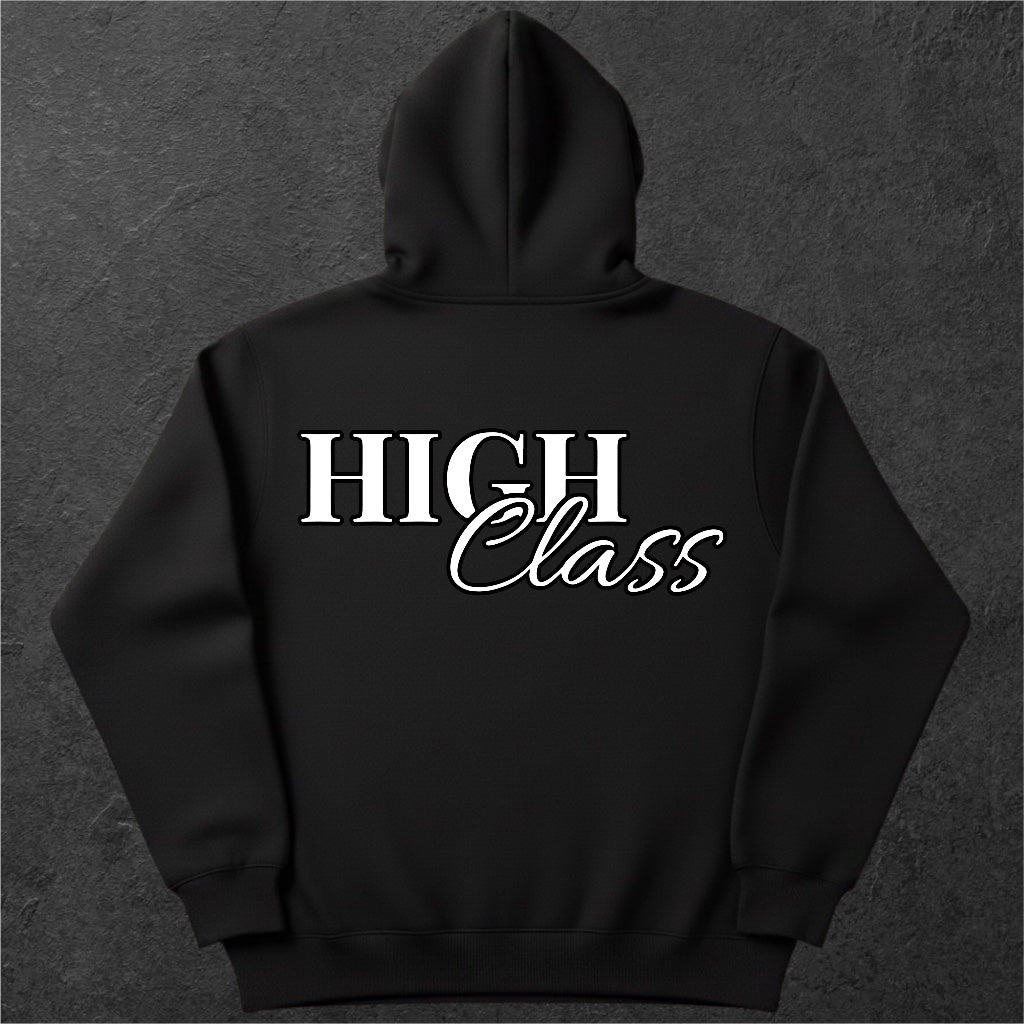 High Class Text Hoodie