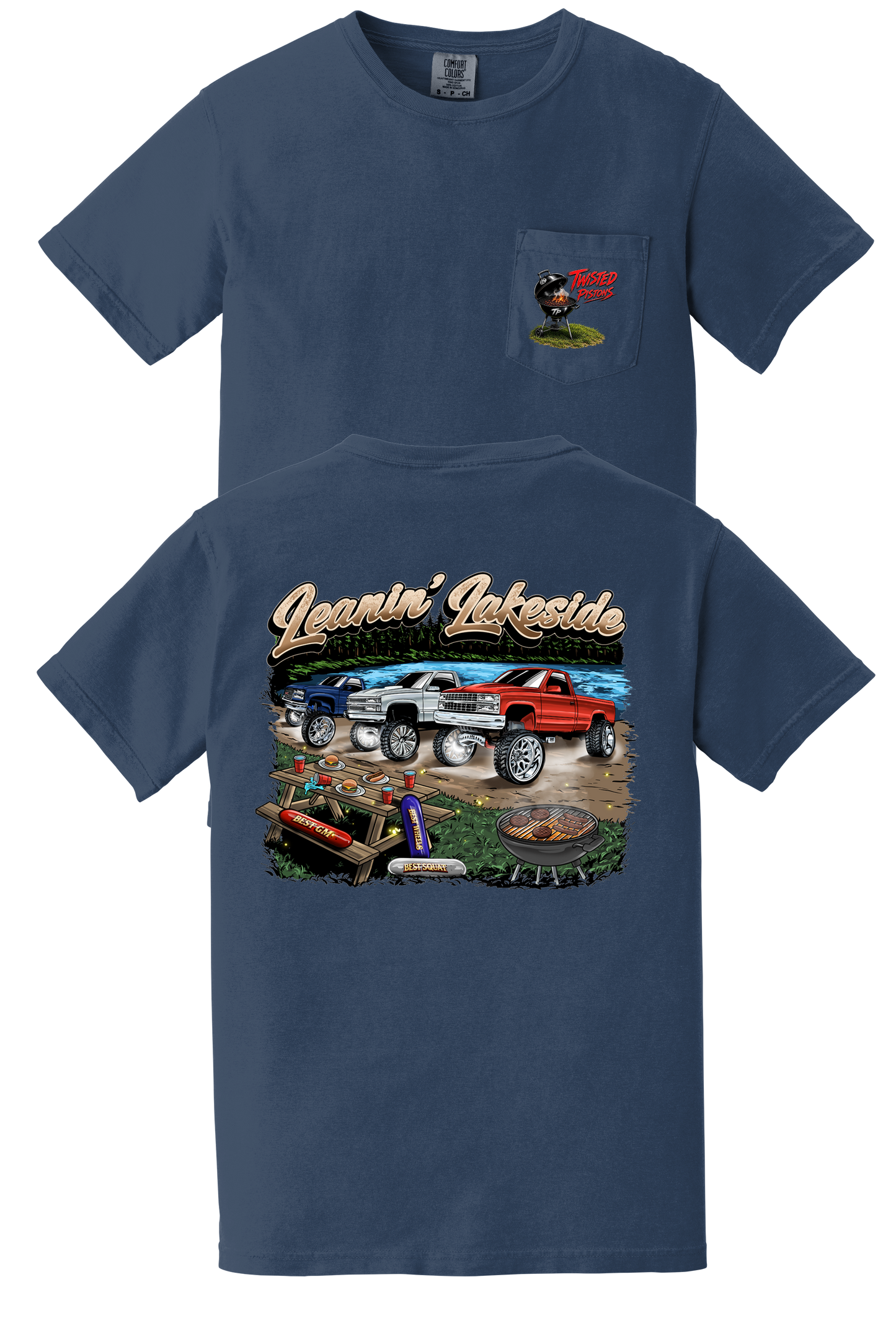 Leanin’ Lakeside tee
