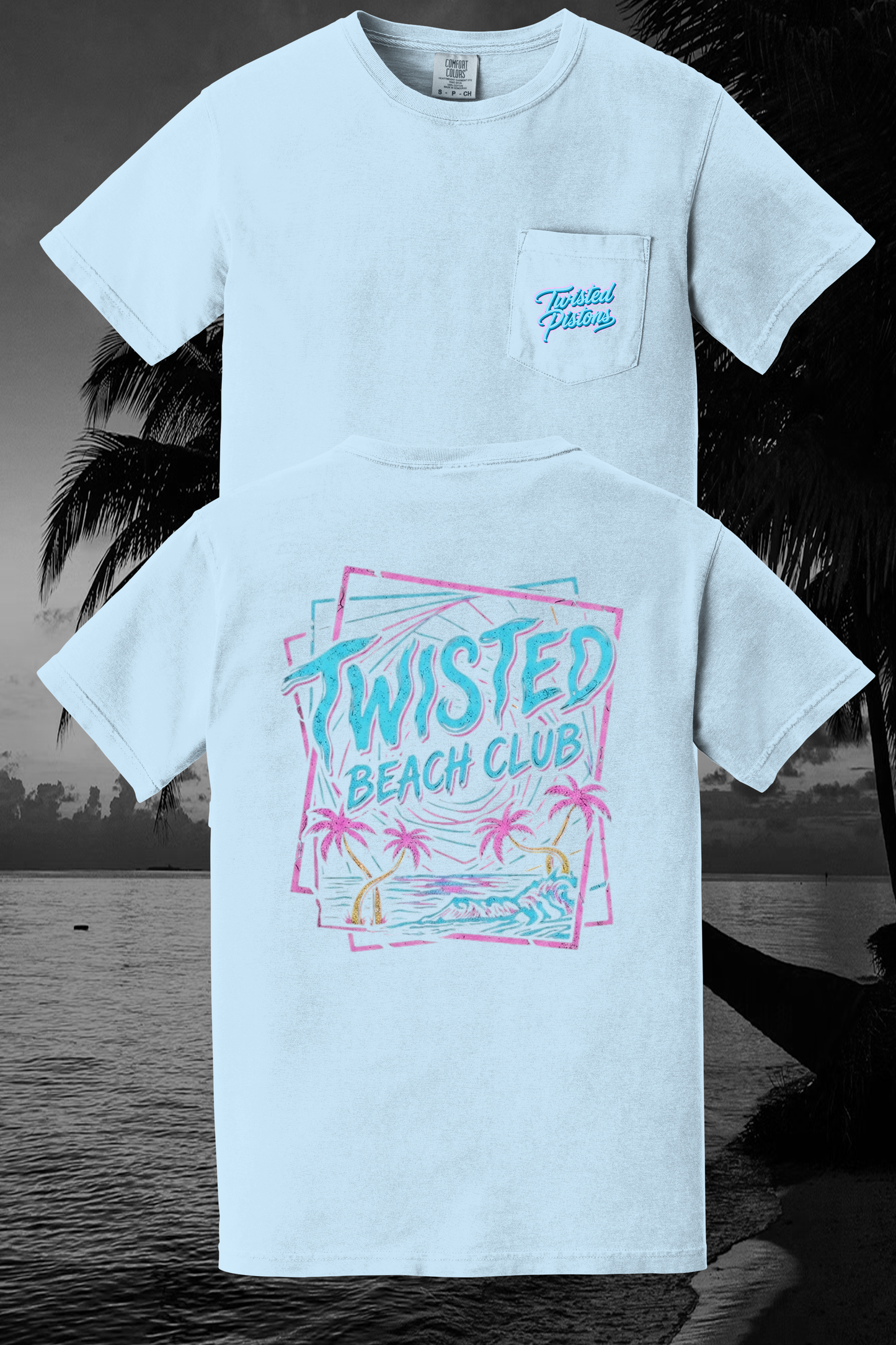 Twisted Beach Club tee